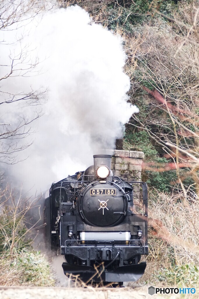 ばんえつ物語号　試運転