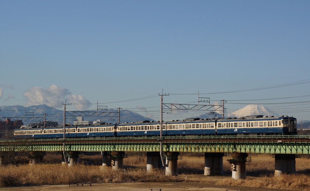 115系スカ色電車の想い出！①