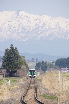 只見線　会津盆地の絶景！