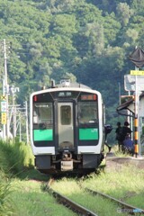 入広瀬駅朝の情景！
