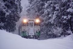 豪雪地帯！をキハ40が走る！