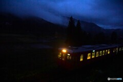 夜明け前の只見線！