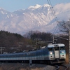雪八ヶ岳＆115系長野色