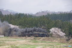 ばんえつ物語号イン上野尻！