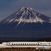 新幹線と富士山のクローズアップ撮影！