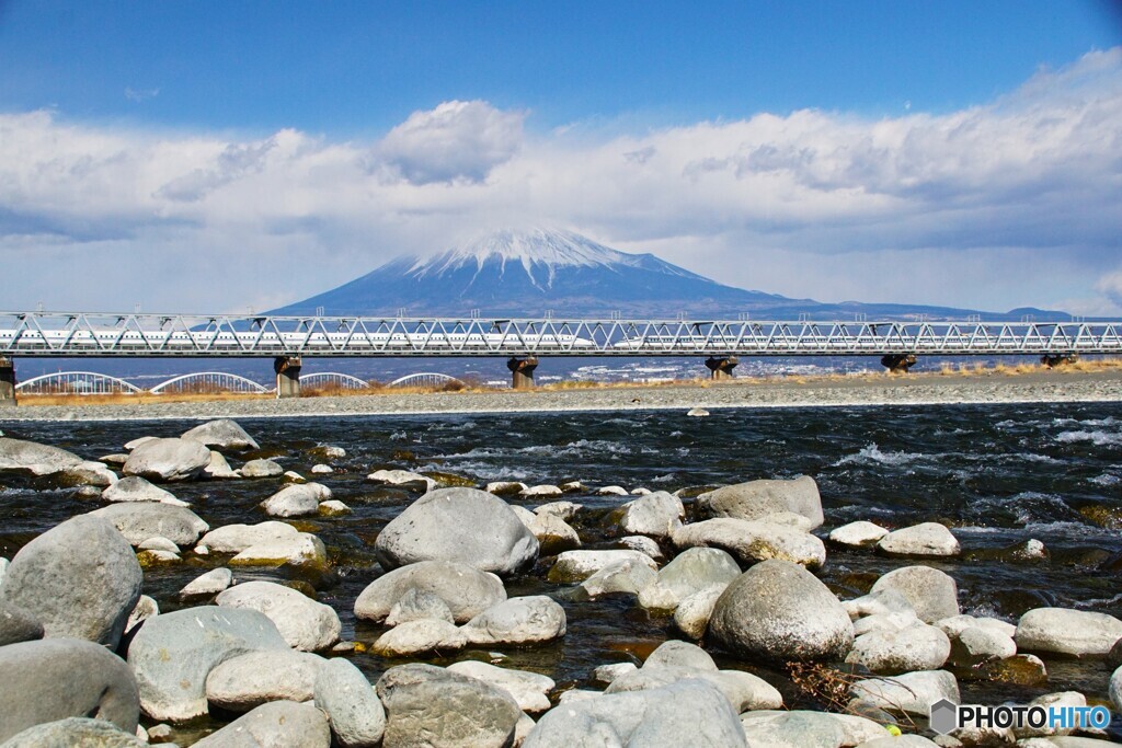 東海道新幹線離合シーン！