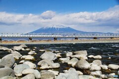 東海道新幹線離合シーン！