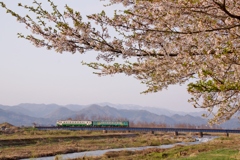 会津若松近郊の雄大な景色？