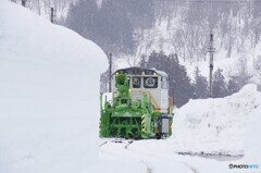 ラッセル車本線引出し完了！