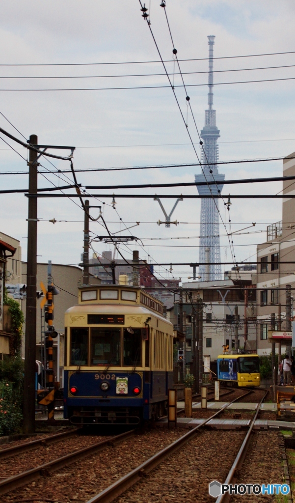 東京さくらトマム都電荒川線③荒川区役所前！