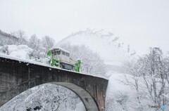 只見線　豪雪時の助っ人！