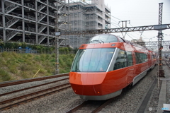 風格がある小田急ロマンスカーGSE！