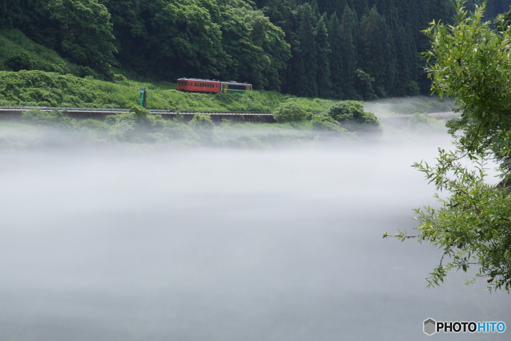 夢幻峡の世界を往く只見線！