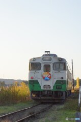 去り行くキハ40編成！