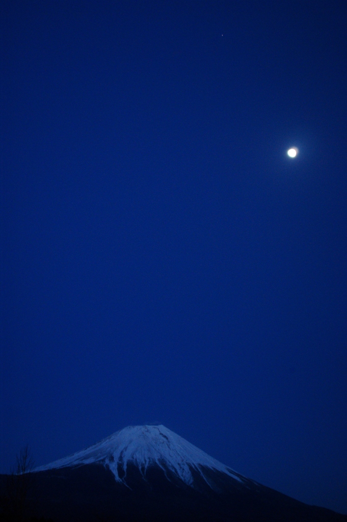 富士山＆満月