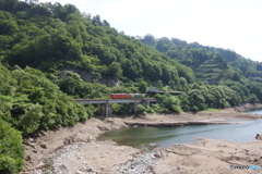 只見線　秘境地「田子倉」
