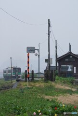 列車出発後の旅情！