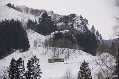 入広瀬高原を進むキハ！