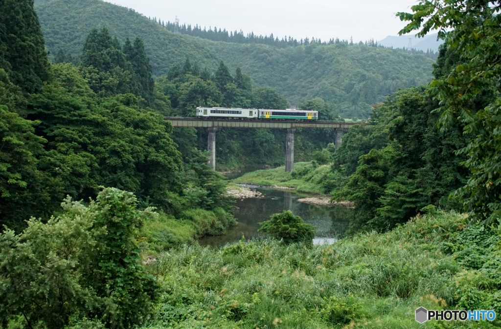 久しぶりの第２破間川橋梁！