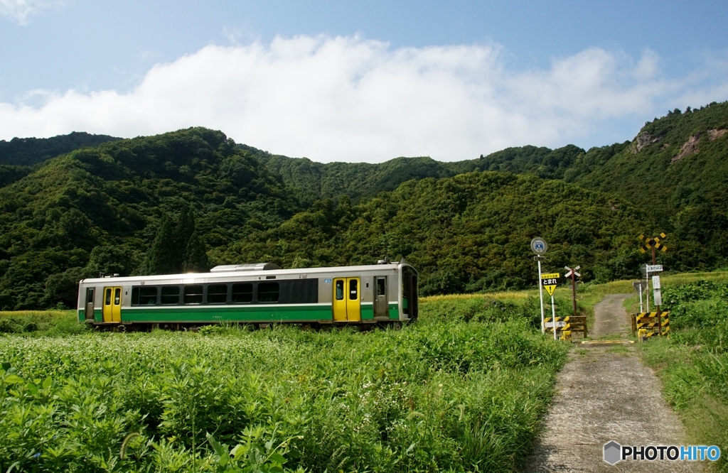 感覚が異なる入り小屋踏切！