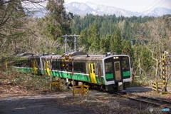 船着き場に向かう踏切！