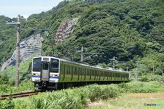 昔の内房線　211系