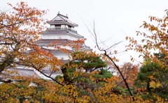 会津の鶴ヶ城と紅葉！
