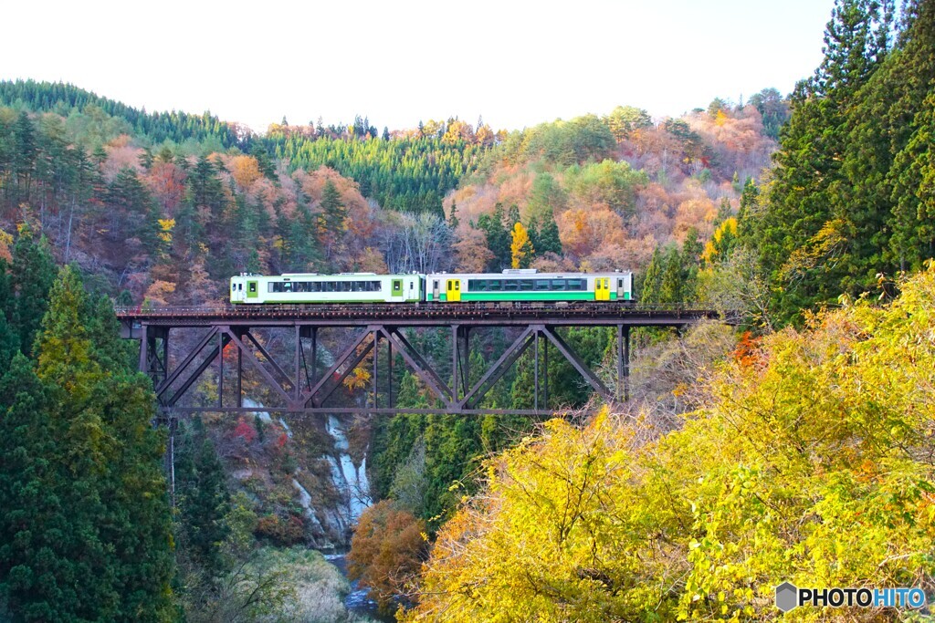 終わっていた滝谷の紅葉！