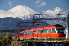 小田急ロマンスカー＆富士山！②