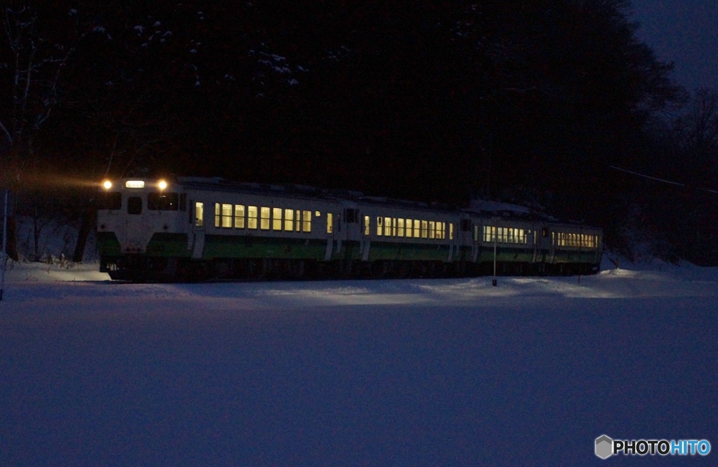 只見線　キハ40時代のロング編成！⑬