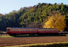 上総久保駅にて！