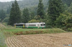 大白川駅到着間近！