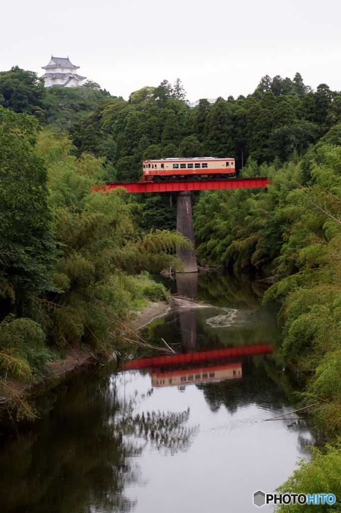 大多喜城といすみ鉄道！