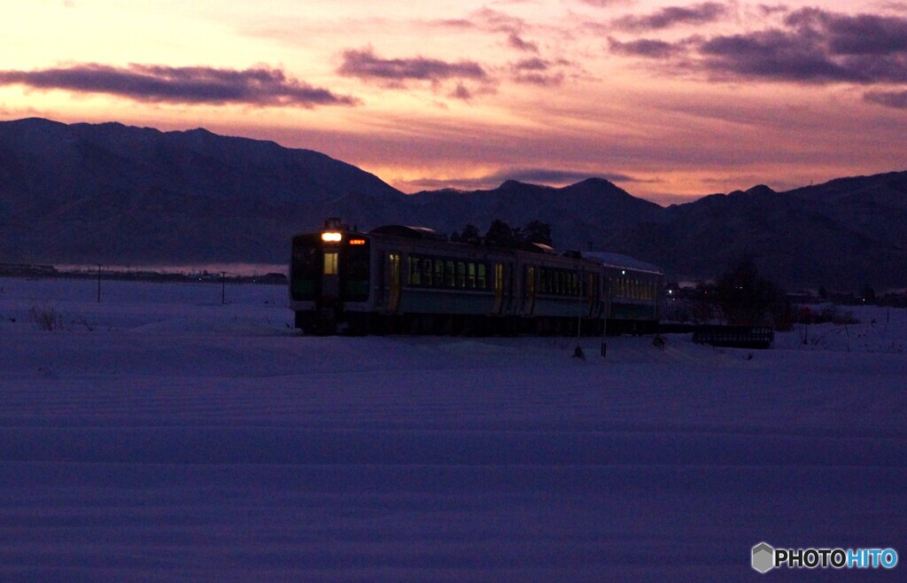 大雪後の朝！
