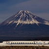 東海道新幹線と富士山④