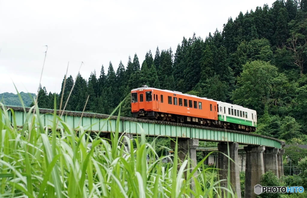 只見線運転再開後初めての編成！