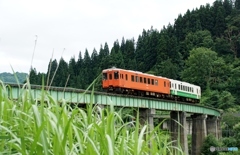 只見線運転再開後初めての編成！