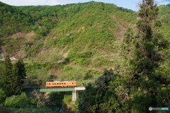 只見線全線開通後の上り始発列車！