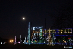 小湊鉄道　月崎駅イルミネーション！