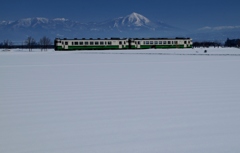 神秘的に見えた磐梯山！