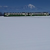 神秘的に見えた磐梯山！