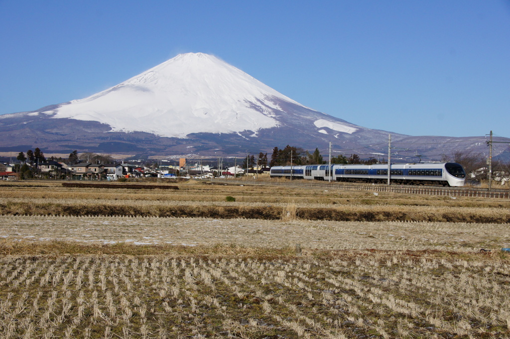 JR東海371系と富士山！