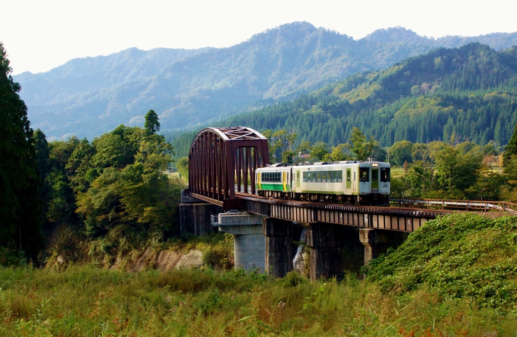 只見線430D追跡！第７橋梁！