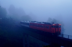 幻想的な濃霧から！