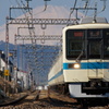 小田急8000系電車と富士山！
