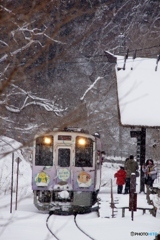 あいづ鉄道湯野上温泉駅旅情！