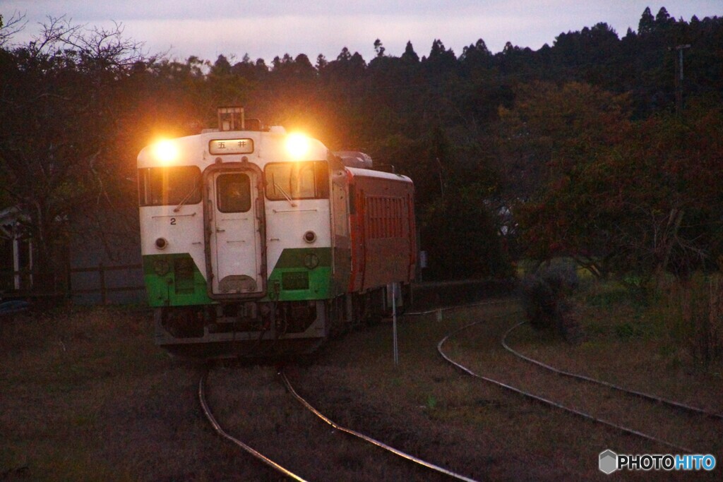 キハ40東北色！