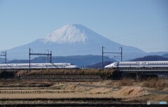 新幹線離合シーン！