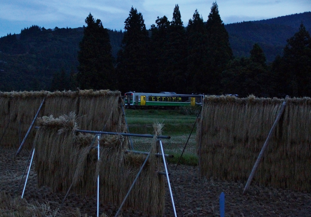 ハサガケの隙間を…