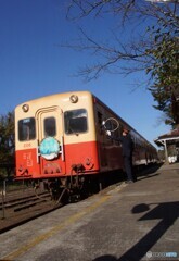 里見駅　タブレット閉塞通票授受！